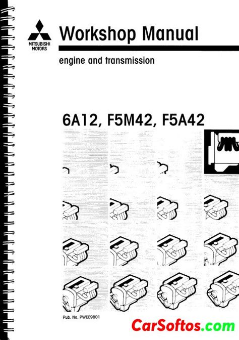 Mitsubishi 6a12 f5m42 f5a42 engine service repair workshop manual instant download. - Alfa romeo guilietta 1800 service repair manual.