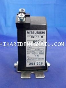 Mitsubishi CW-15LM Current Transformer Ratio 500/5A