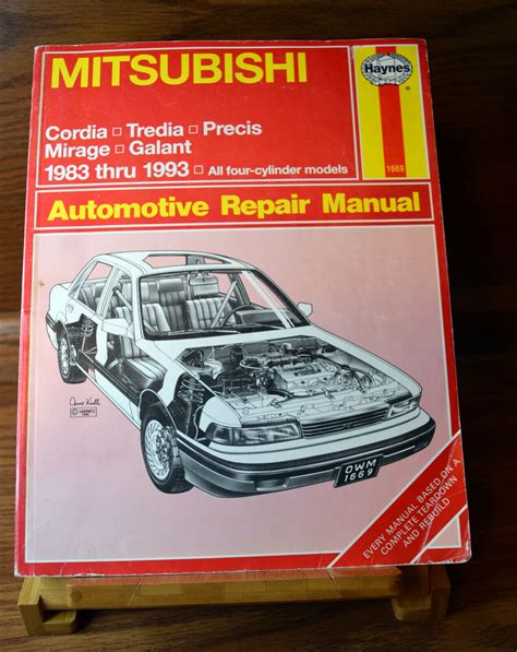 Mitsubishi cordia tredia precis mirage galant 1983 1993 haynes manuals. - Miller bobcat 225 d parts manual.