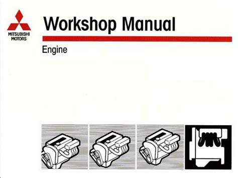Mitsubishi engines workshop manual 1990 2002. - Manuale di picanol omni plus 800.