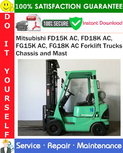 Mitsubishi fd15k fc fd18k fc fg15k fc fg18k fc forklift trucks chassis and mast service repair workshop manual. - Der leitfaden für schüler zu erfolgreichen projektteams.