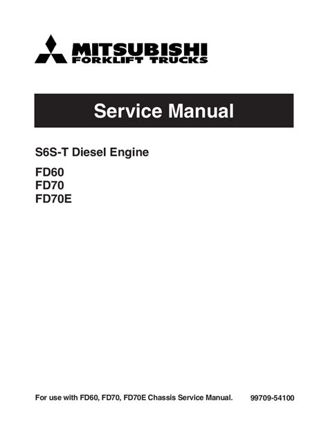 Mitsubishi fd60 fd70 forklift trucks workshop service repair manual download. - Fiat 80 66dt tractor service manual.