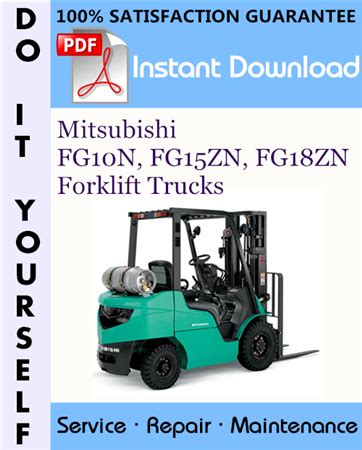 Mitsubishi fg10n fg15zn fg18zn forklift trucks service repair workshop manual. - Npca guide to national parks in the southeast region by russell d butcher.
