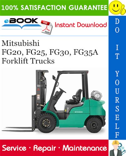 Mitsubishi fg20 fg25 fg30 fg35a forklift trucks service repair workshop manual download. - Manuale di officina range rover 1995 2001 my.