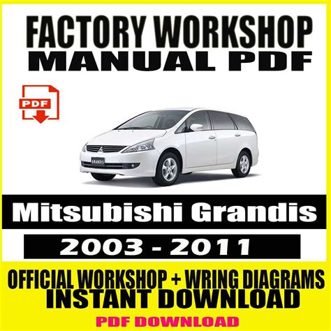Mitsubishi grandis 2003 2010 workshop repair manual. - Honda xr650r service manual repair 2000 2007 xr650.