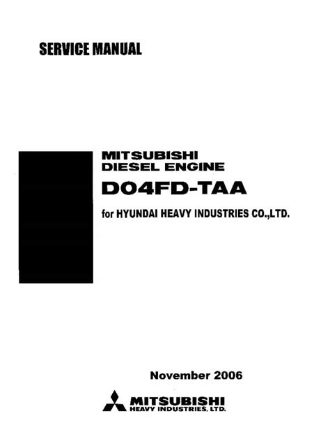 Mitsubishi hyundai d04fd d04fd taa dieselmotor service reparatur werkstatt handbuch bester download. - 92 civic repair manual about 92.
