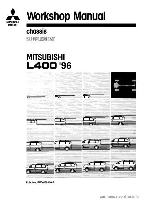 Mitsubishi l400 1996 repair service manual. - Step by guide to the sap sd.