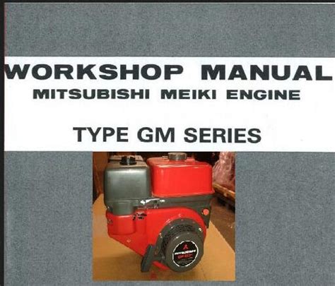 Mitsubishi meiki tipo di motore serie gm riparazione officina manuale. - Manuale di manutenzione dell'aviazione standard jeppesen.