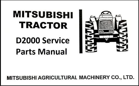Mitsubishi mitsubishi d2000 wheel tractor 4wd operators manual. - Maria minhoca a volta do camaleão alface.