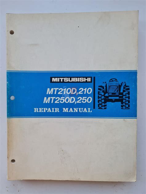 Mitsubishi mitsubishi mt210d 210 operators manual. - El negro tubua y la tomasa.
