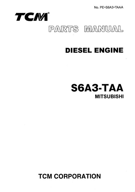 Mitsubishi s6a3 ptas genset parts manual. - L'impegno politico per la ricapitalizzazione del banco di napoli.