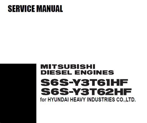 Mitsubishi s6s y3t61hf s6s y3t62hf diesel engine workshop service repair manual. - Musica da camera dai clavicembalisti a debussy.