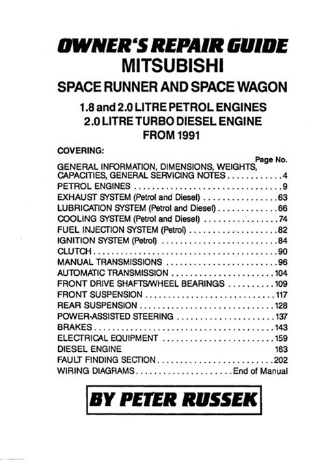 Mitsubishi space runner space wagon full service repair manual 1991 1994. - 1992 john deere 430 repair manuals.