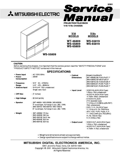 Mitsubishi wt 46809 ws 55809 ws 65809 ws 55819 ws 65819 service manual. - The playing cards of spain a guide for historians and.
