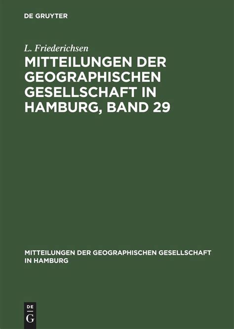Mitteilungen der geographischen gesellschaft in hamburg. - Suzuki swift 95 01 reparaturanleitung werkstatt.