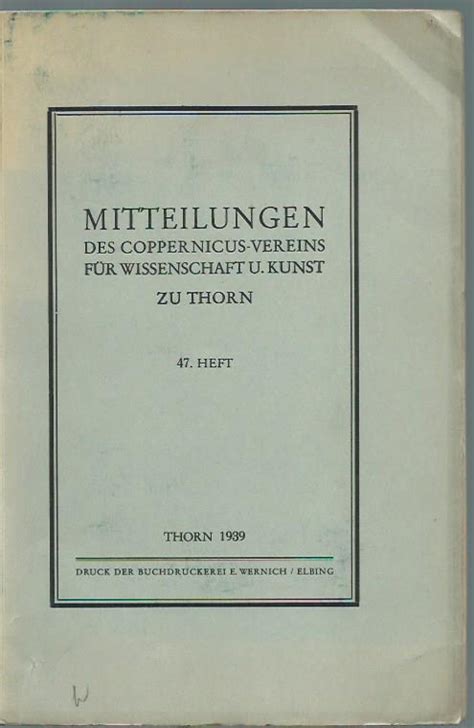 Mitteilungen des coppernicus vereins für wissenschaft und kunst zu thorn. - The stargazer s handbook the definitive field guide to the.