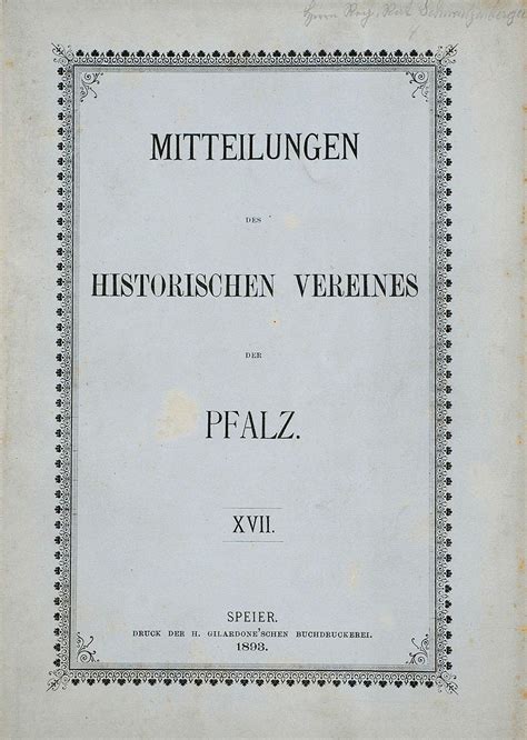 Mitteilungen des historischen vereins der pfalz, band 22 und 23. - Données statistiques sur l'histoire culturelle du québec, 1760-1900.