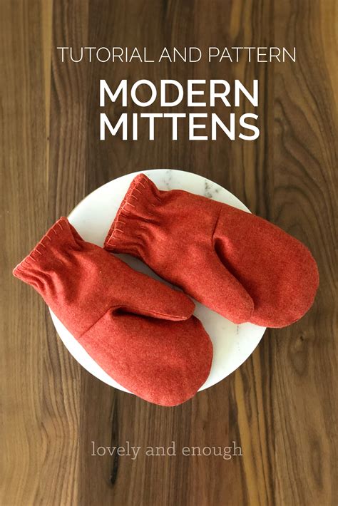 Mitten Sewing Pattern - Cozy and Quick — Lovely and …