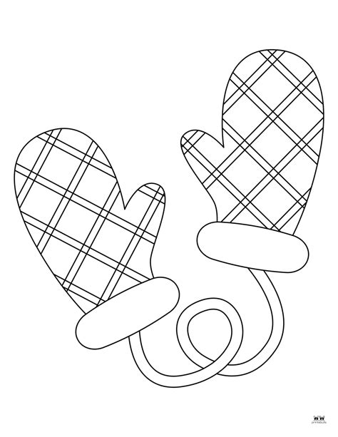 Mittens To Print Out Coloring Pages Coloring Pages