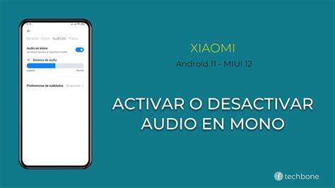 Miui mono audio.  Agora s&oacute; teremos que procure o em &aacute;udio na...