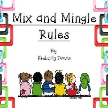 Mix And Mingle Teaching Resources TPT - TeachersPayTeachers