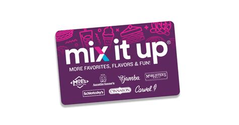 Mix It Up Gift Cards