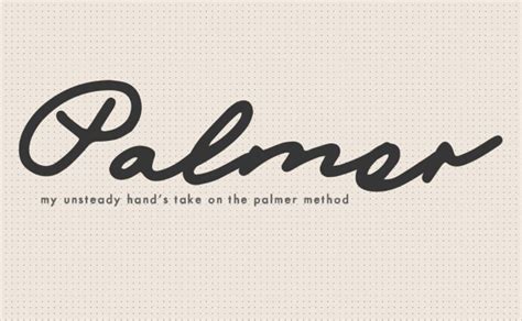 Mix Palmer Script Font