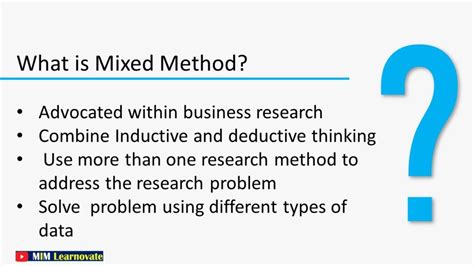 Mixed Method Research Defined -- Cynthia Joffrion PRLog