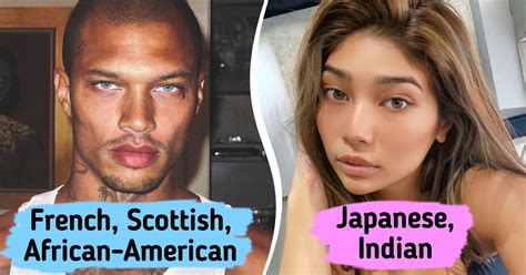 Mixed race beauty.  Mixed-race individuals bring a unique blend of features...