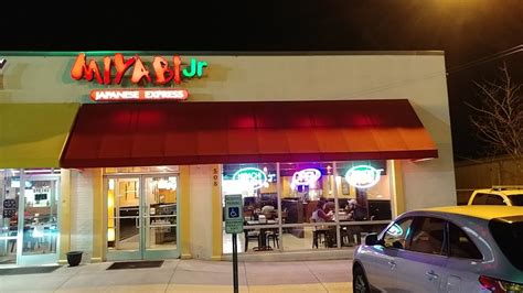 Miyabi jr fayetteville nc. Miyabi Jr Japanese Express is a Japanese counter-serve eatery located at 3101 Fayetteville Rd, Lumberton, North Carolina, 28358. Known for its fast service and great tea selection, this restaurant offers a variety of teriyaki and hibachi dishes, as well as a sushi bar. 