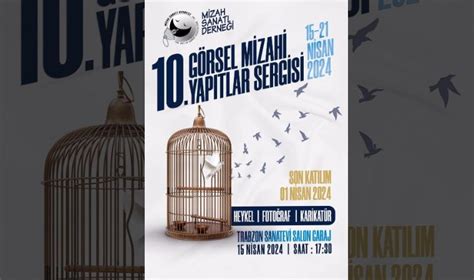 Mizahın başkenti Trabzon''da 10. görsel mizahi yapıtlar sergisi heyecanı