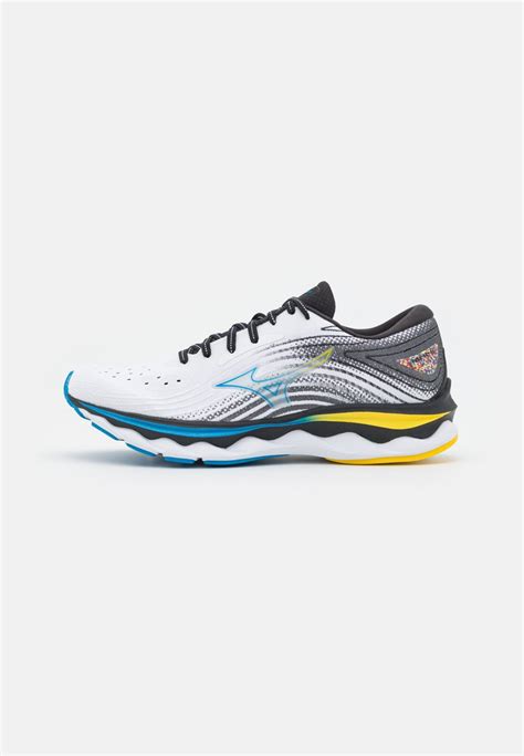 Mizuno WAVE SKY 6 - Scarpe running neutre - white/cyber …