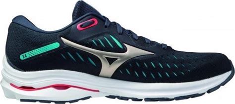 Mizuno Wave Rider 24 Heren - donkerblauw - maat 42 bol.com