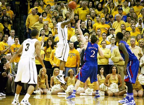 Missouri travels to face Kansas from Allen Fieldhouse with a 2:15 p.m. tipoff. A sellout crowd is expected in Lawrence for the first time since the onset of the coronavirus pandemic.. 