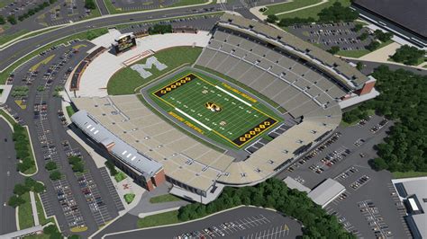 Mizzou stadium capacity. The MVC was established in 1907 (its charter member schools: the University of Kansas, University of Missouri, University of Nebraska, and Washington University in St. Louis) as the Missouri Valley Intercollegiate Athletic Association or MVIAA, 12 years after the Big Ten, the only Division I conference that is older.It is the fourth oldest college athletic … 