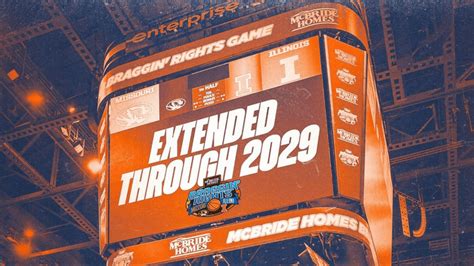 Mizzou vs Illinois 'Braggin' Rights' game extended to 2029