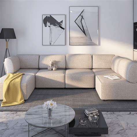 Mjkone 4 Pcs Sofa Couch Set with Storage Ottoman, Living Room Set Has Storage Pockets, Living Room Furniture Includes 3-Seater + Ottoman + Loveseat + Single Sofa (Dark Gray) 3.1 out of 5 stars 764. $568.99 $ 568. 99. Typical: $597.99 $597.99. $139.99 delivery Oct 25 - 30 ..