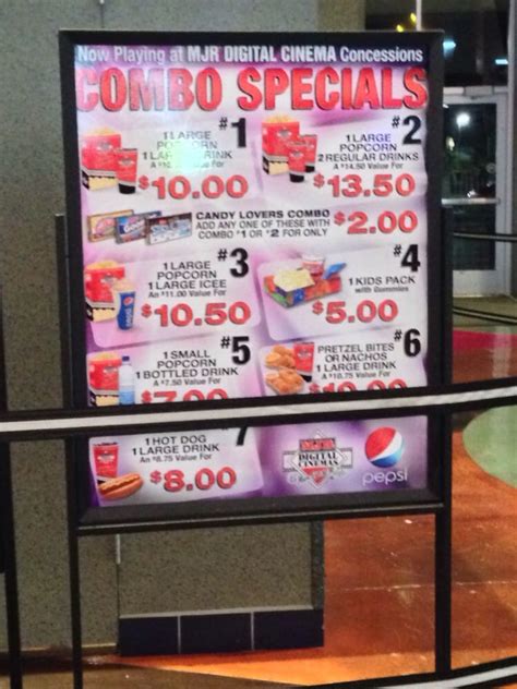Mjr Concession Prices