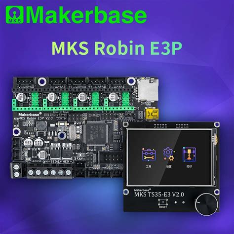 Mks robin e3p bltouch. 0 32Bit Control Board with 3.  pin numbers etc. 48K s...