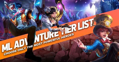 Ml adventure. Mobile Legends: Adventure has over 100 heroes with different skills and animations. During the New Era event, the Skin Store will feature four new hero skins for that limited time, each with ... 
