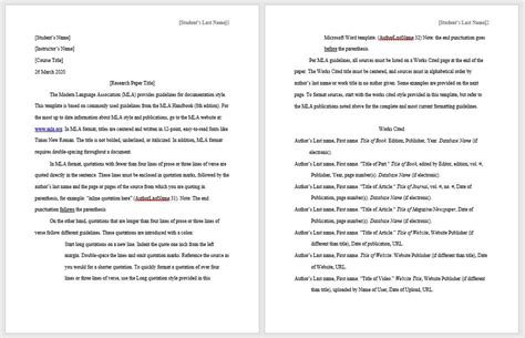 Mla Template Download For Word For Mac