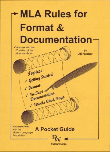 Mla style of documentation a pocket guide the. - 1975 johnson outboards service manual 15hp modelle 15r75 15e75 15rl75 15el75.