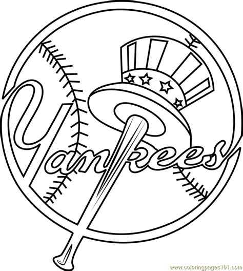 Mlb Baseball Coloring Pages