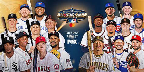 Jul 10, 2022 · The full 2022 MLB All-Star teams have been unveiled. Major League Baseball announced the full All-Star rosters for the American League and National League on Sunday, adding the pitchers and reserves to the fan-elected starting lineups that were revealed Friday. The 92nd Midsummer Classic takes place Tuesday, July 19, at . 
