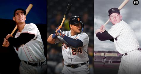 Mlb triple crown leaders 2022. With a 3-for-4 day in Milwaukee Sunday, Aaron Judge not only hit his 58th and 59th home runs of the 2022 Major League Baseball season, but he boosted his batting average to .316, one point behind ... 
