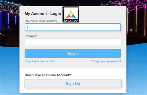 Mlgw my account login. July 10, 2012. On Monday, July 9, Memphis Light, Gas and Water's bill payment processing vendor experienced a world-wide server issue that temporarily disabled our online payment system. The system was restored within a few hours and is back online. Due to this issue, MLGW is allowing a one-day grace period for any customers that attempted to ... 