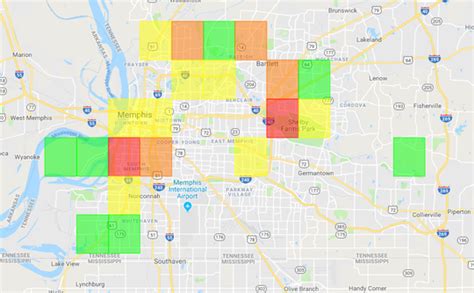 MLGW power outage map in Memphis. To see power 