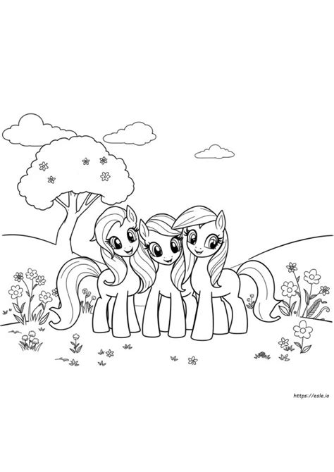 Mlp Coloring Shee