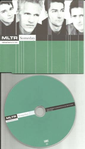 Mltr - Someday - Used cd - H326A eBay