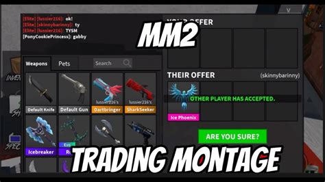 Murder Mystery 2 (MM2 Trading Club) is where you can trade and meet new people from across the globe. Join us for more giveaways & More MM2 related things. Owner is Frost_MM2. Join the best mm2 discord server in the world, and experience what it’s like.. 